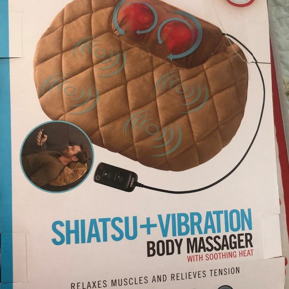 HoMEDICS SHIATSU & VIBRATION Massager with Heat - Picture 3 of 5